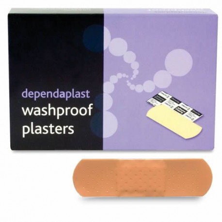washproof plasters 7.5cm x 2.5cmx 100
