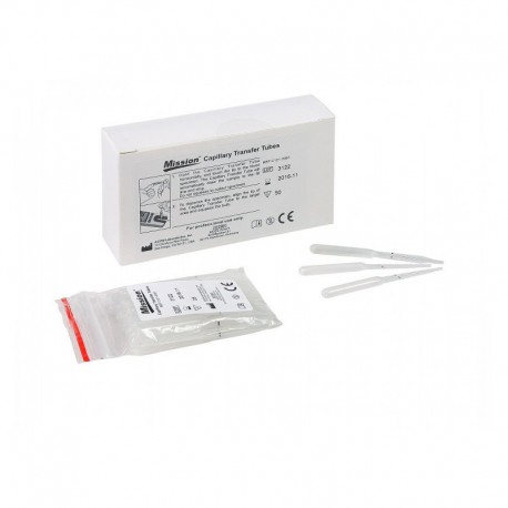 Mission 3-in-1 Blood Transfer Capillaries Transfer tubes 35µl (x50 ...