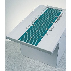 Sit & Reach box with colour grading scale (30cm)